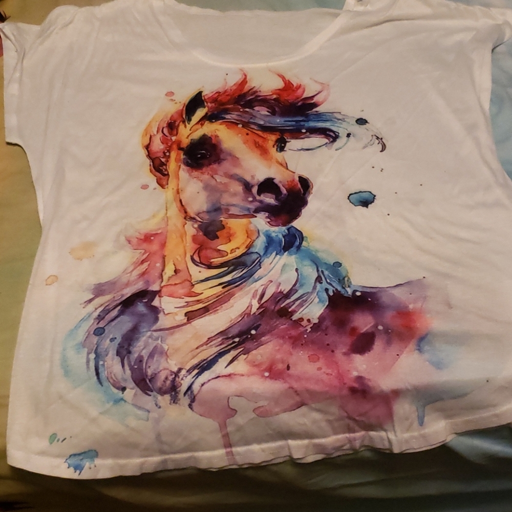 Women's horse t shirt